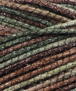 Makrome Sim Cord 2 MM Yeşil Kahve Bej 8 ritzz sim cord yesil kahve bej renk canta ipi detay