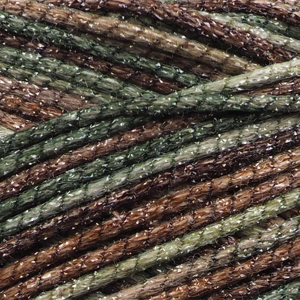 Makrome Sim Cord 2 MM Yeşil Kahve Bej 5 Makrome Sim Cord 2 MM Yeşil Kahve Bej - Görsel 3