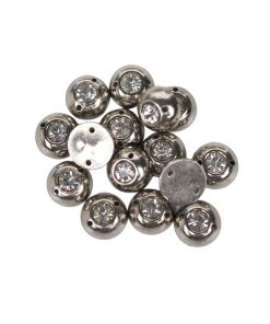 Alternative view of Taşlı Üstten Dikme Oval Boncuk (10 Adet)