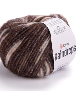 Yarnart Raindrops 2911 Kahve Degrade Örgü İpi