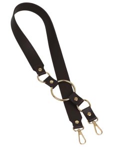 Suni Deri Gold Metal Halkalı Çanta Sapı 90 cm 10 Suni Deri Gold Metal Halkalı Çanta Sapı 90 cm - Görsel 4