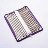 knitpro symfonie tek uclu ahsap sis seti 20667 mor cantali