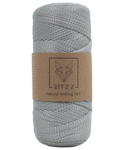 Ritzz Polyester Ribbon İp Açık Gri