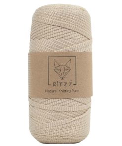 Ritzz Polyester Ribbon İp Bej
