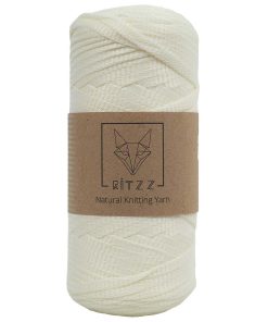 Ritzz Polyester Ribbon İp Beyaz