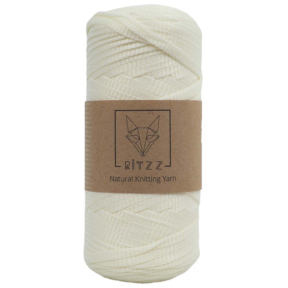 Ritzz Polyester Ribbon İp Beyaz 2 Ritzz Polyester Ribbon İp Beyaz