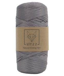 Ritzz Polyester Ribbon İp Gri