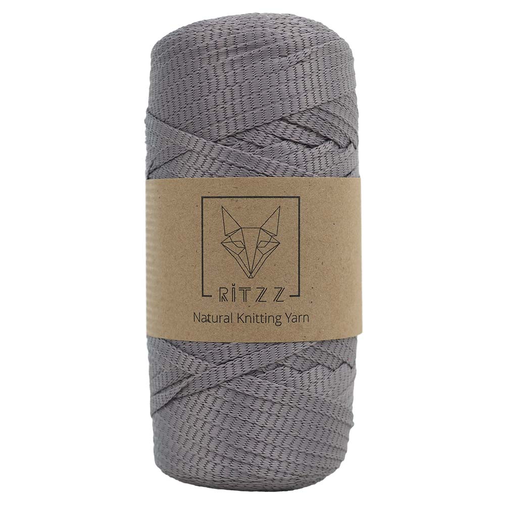 Ritzz Polyester Ribbon İp Gri 3 Ritzz Polyester Ribbon İp Gri