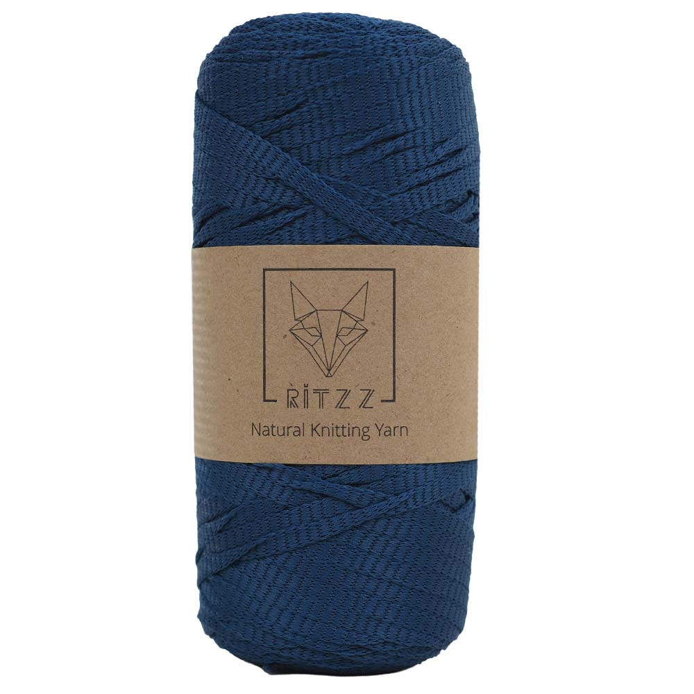 Ritzz Polyester Ribbon İp Lacivert 3 Ritzz Polyester Ribbon İp Lacivert