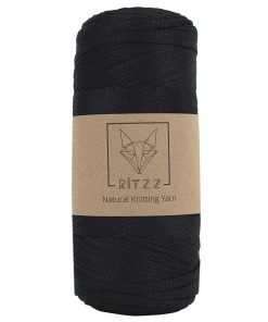 Ritzz Polyester Ribbon İp Siyah