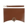 yuvarlak halkali clutch canta kapak seti taba renk