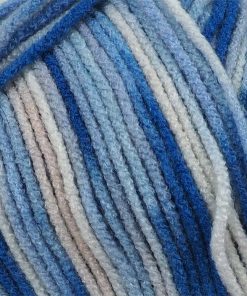 Alternative view of İhraç Fazlası Gala Mix Fiber Ebruli Mavi Beyaz