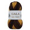 İhraç Fazlası Gala Mix Fiber Ebruli Acı Kahve Hardal