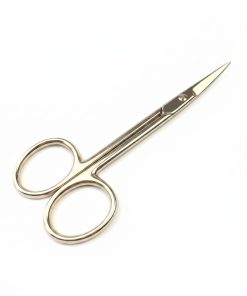 Kıvrık Uçlu Nakış Makası Gold (10 CM)