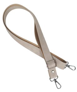 Premium Kalite Ayarlanabilir Çanta Sapı Suni Deri / 25MM (Gümüş) 10 premium ayarlanabilir canta sapi 25 mm krem gumus aparat