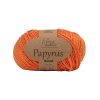 fibra natura papyrus 229 31 portakal renk pamuk ipek karisim ip