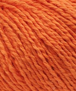 fibra natura papyrus 229 31 portakal renk pamuk ipek karisim ip dokusu