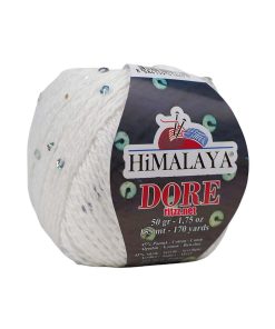 Himalaya Dore 61401 Beyaz - Gümüş Pullu