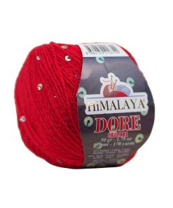 Himalaya Dore 61408 Kırmızı - Gümüş Pullu