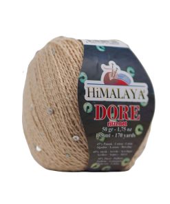 Himalaya Dore 61416 Koyu Krem - Gümüş Pullu