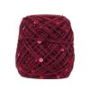 Ritzz İri Pullu İp - Bordo Bordo Pul