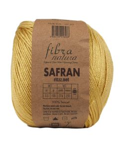 Fibra Natura Safran 25-22 Altın Sarı Tencel Yün