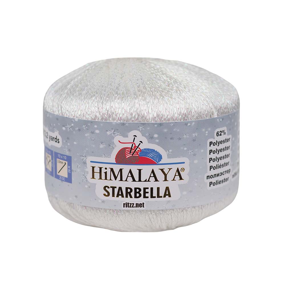 Himalaya Starbella 320-01 Beyaz Simli 2 Himalaya Starbella 320-01 Beyaz Simli