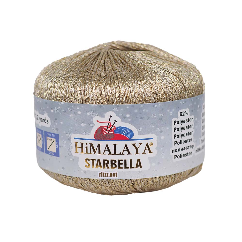 Himalaya Starbella 320-02 Bej Gold Simli 3 Himalaya Starbella 320-02 Bej Gold Simli