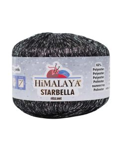 Himalaya Starbella 320-14 Siyah Gümüş Simli