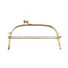 metal opucuk model burs 22 cm gold renk