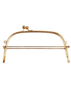Öpücük Model Metal Çanta Bursu 22 CM