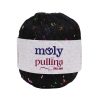moly pollina 02 siyah renkli pullu pamuk ip