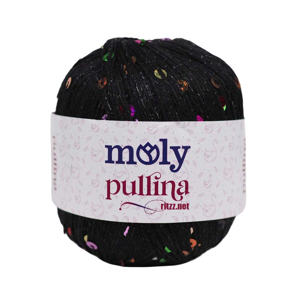 Moly Pullina 02 Siyah - Renkli Pullu 3 Moly Pullina 02 Siyah - Renkli Pullu