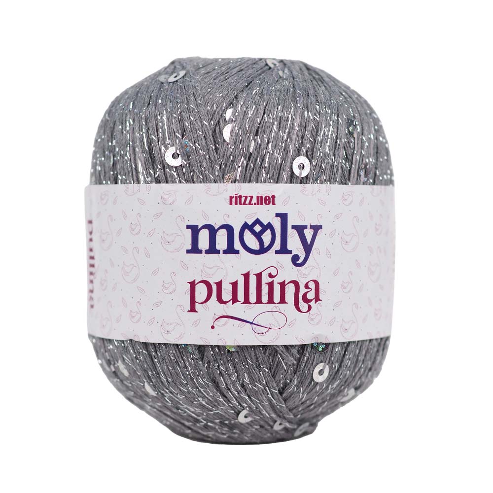 Moly Pullina 03 Gri - Gümüş Pullu 2 Moly Pullina 03 Gri - Gümüş Pullu