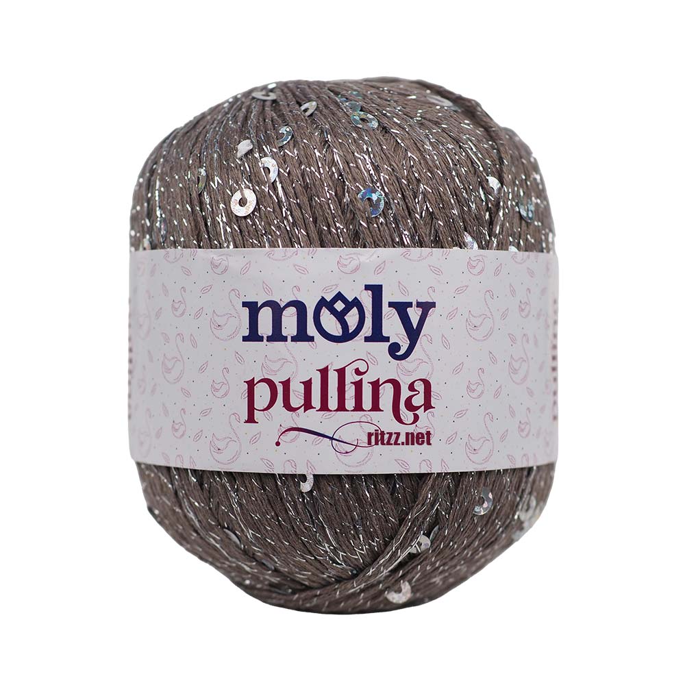 Moly Pullina 08 Vizon - Gümüş Pullu 3 Moly Pullina 08 Vizon - Gümüş Pullu