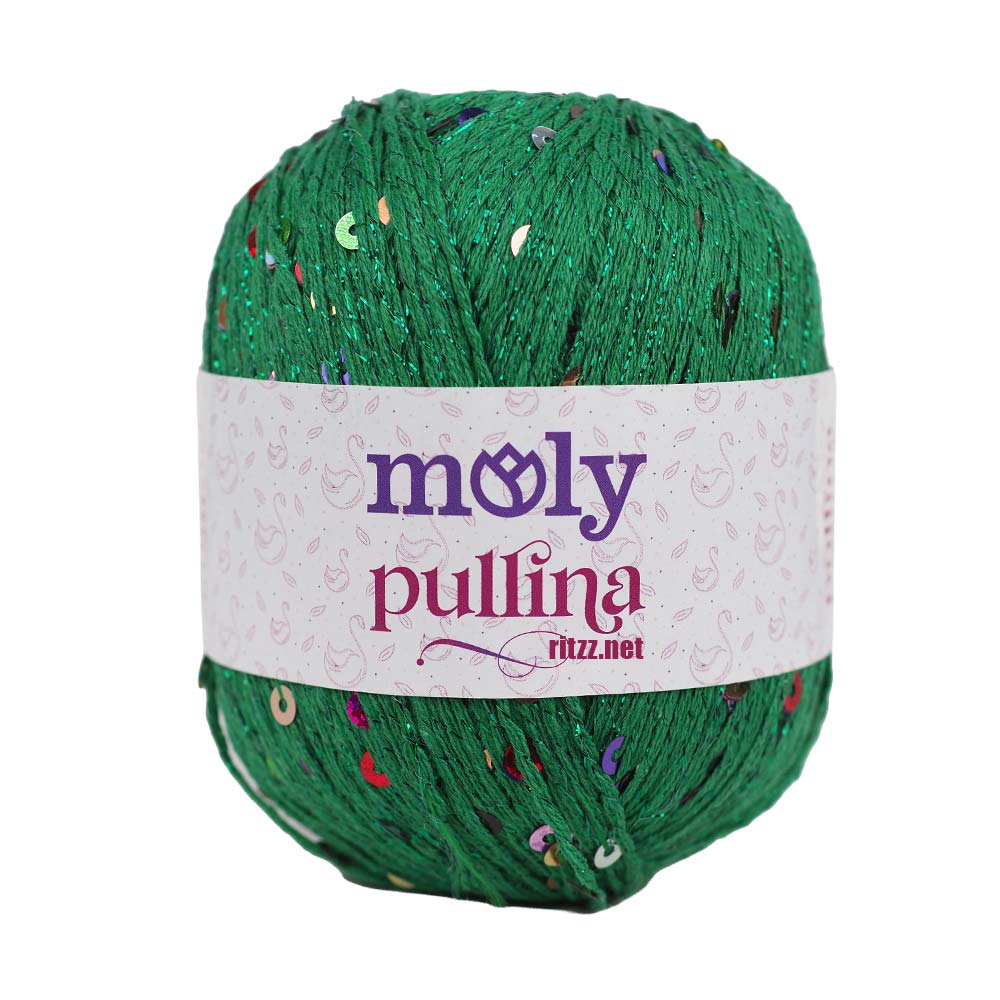 Moly Pullina 20 Yeşil - Renkli Pullu 3 Moly Pullina 20 Yeşil - Renkli Pullu
