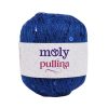 Moly Pullina 24 Mavi - Mavi Pullu 1 moly pollina 24 mavi renk mavi pullu pamuk ip