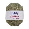moly pollina 25 kuf yesil renk yesil pullu pamuk ip