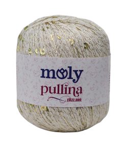 Moly Pullina 26 Ekru - Gold Pullu