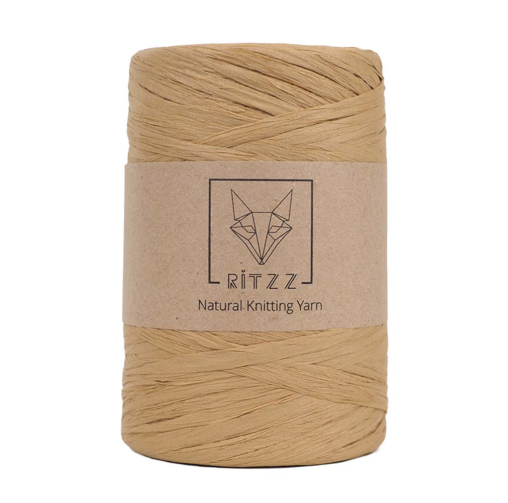 Soft Rafya İp Ritzz Koyu Natürel 2 Soft Rafya İp Ritzz Koyu Natürel