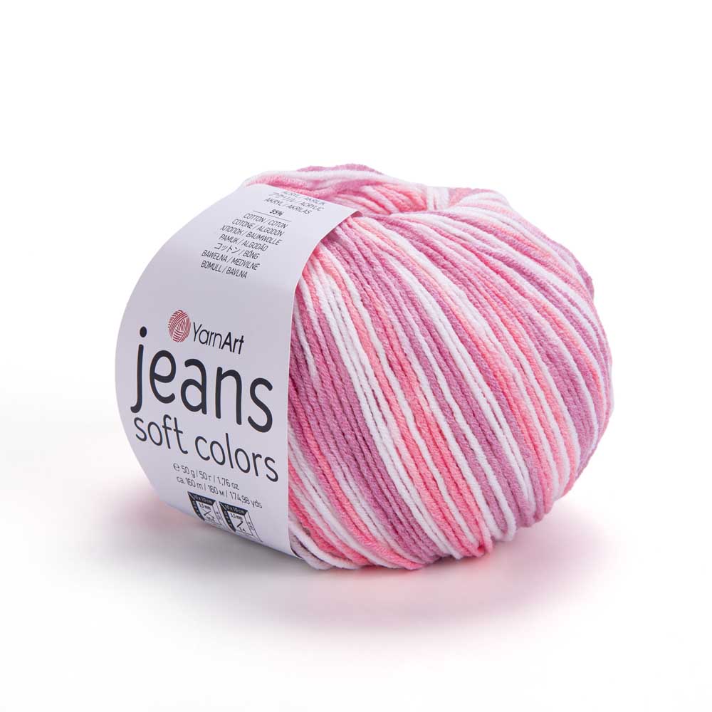 Yarnart Jeans Soft Colors 6206 3 Yarnart Jeans Soft Colors 6206