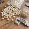 14 mm krem renk plastik inci boncuk