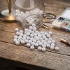 İnci Boncuk 8MM Beyaz (40 Adet)