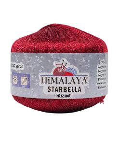 Himalaya Starbella 320-08 Kırmızı Simli