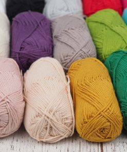 Alternative view of 25 Renk Pamuk Punch ve Amigurumi İpi Seti